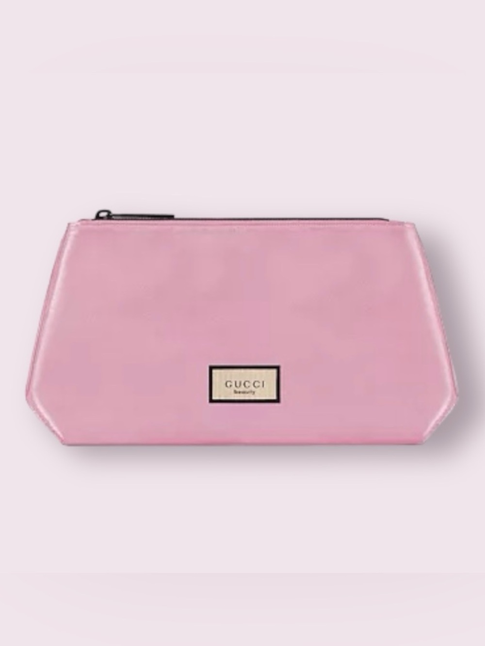 Mauve (Satin-Lined) Gucci Beauty Cosmetic-Makeup Bag